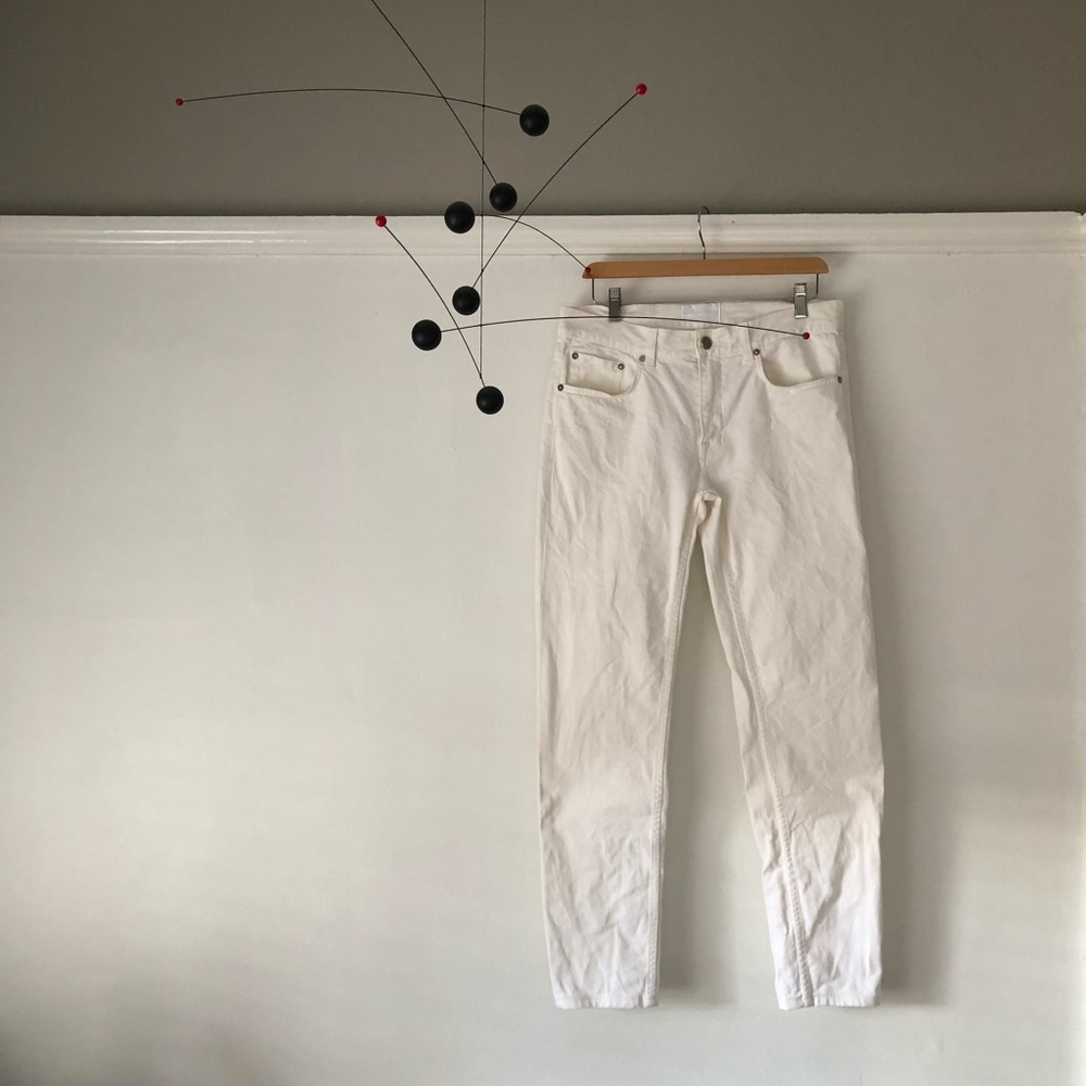 Acne Studios White Denim - Perfect Condition!